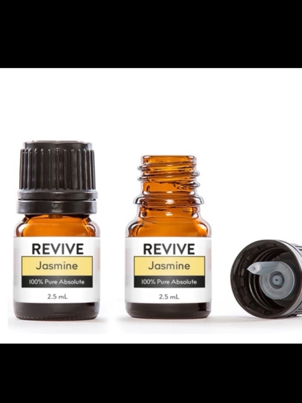 Jasmine 100% Pure Absolute Oil - Amber Bottle (2.5 mL)